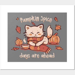 Pumpkin Spice Days Posters and Art